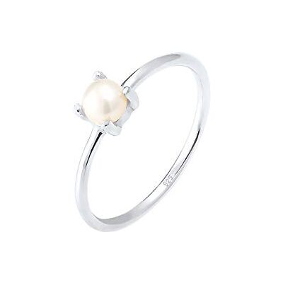 Elli ring sötvattenspärla filigran 925 silver 0611512916, 58 EU, fasettad slipning, Utan Elli ring sötvattenspärla filigran 925 silver 0611512916, 58 EU, fasettad slipning, Utan