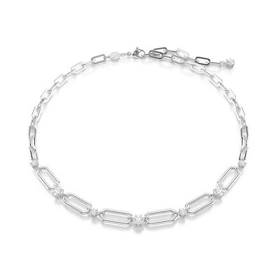 Swarovski Constella halsband, vit, Rhodium pläterad Swarovski Constella halsband, vit, Rhodium pläterad