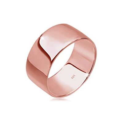 Elli ring dam stacking basic bred i 925 sterlingsilver, 52 EU, fasettad slipning, Utan Elli ring dam stacking basic bred i 925 sterlingsilver, 52 EU, fasettad slipning, Utan