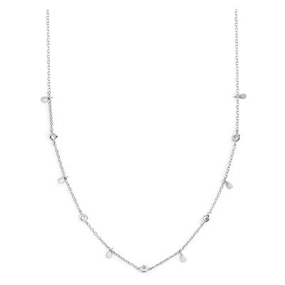 SINGULARU Mini Spark Drop halsband – hänge i 925 sterlingsilver med 18 karats guld eller rodiumpläterad finish – en storlek kedja – smycken för kvinnor – olika finish, Eén maat, Sterlingsilver SINGULARU Mini Spark Drop halsband – hänge i 925 sterlingsilver med 18 karats guld eller rodiumpläterad finish – en storlek kedja – smycken för kvinnor – olika finish, Eén maat, Sterlingsilver