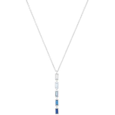 s.Oliver Y-halsband 925 sterlingsilver damhalsband, med cubic zirconia synth, 42+3 cm, silver, Kommer i smyckespresentask, 2031402 s.Oliver Y-halsband 925 sterlingsilver damhalsband, med cubic zirconia synth, 42+3 cm, silver, Kommer i smyckespresentask, 2031402