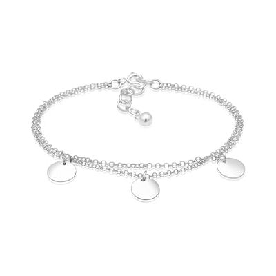 Elli Dam 0201493117_16 Armband, Silver, 16 cm Elli Dam 0201493117_16 Armband, Silver, 16 cm