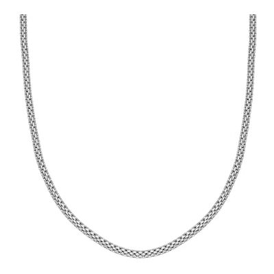 Skagen herr Tov Mesh Silver Rostfritt Stål Halsband, SKJM0234040 Skagen herr Tov Mesh Silver Rostfritt Stål Halsband, SKJM0234040
