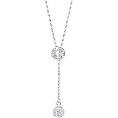 Elli halsband Y-Kette Kristalle 925 sterlingsilver, 450, Silver, Kristall Elli halsband Y-Kette Kristalle 925 sterlingsilver, 450, Silver, Kristall