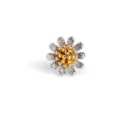 SINGULARU Daisy löst örhänge – 925 sterling silver örhänge med 18K guld och rodiumpläterad finish – skruvmutterlås, smycken för kvinnor, Eén maat, Silver, Ingen ädelsten SINGULARU Daisy löst örhänge – 925 sterling silver örhänge med 18K guld och rodiumpläterad finish – skruvmutterlås, smycken för kvinnor, Eén maat, Silver, Ingen ädelsten