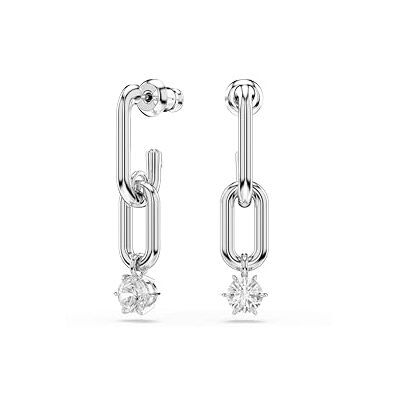 Swarovski Constella Örhängen, Vit, Rodiumpläterad Swarovski Constella Örhängen, Vit, Rodiumpläterad