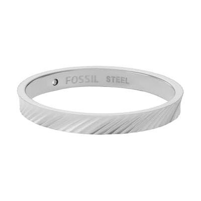 Fossil bandringar i rostfritt stål för kvinnor Fossil bandringar i rostfritt stål för kvinnor