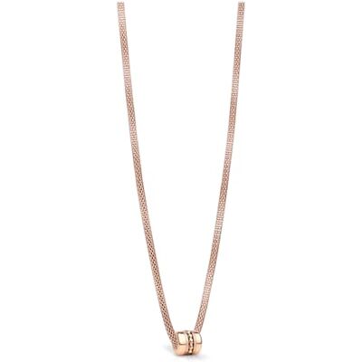 BERING Damkedjor i roséguld glänsande – Arctic Symphony Collection med rostfritt stål – FAM2-R-ME-N-450, 450, Rostfritt stål, Ingen ädelsten BERING Damkedjor i roséguld glänsande – Arctic Symphony Collection med rostfritt stål – FAM2-R-ME-N-450, 450, Rostfritt stål, Ingen ädelsten
