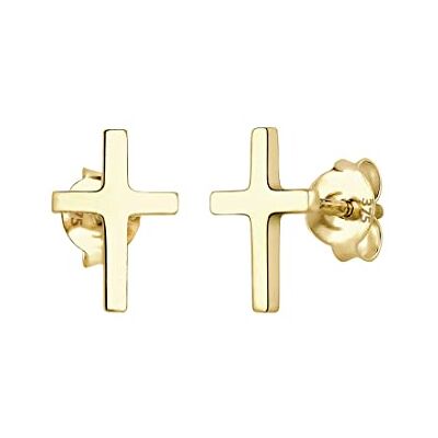 Elli kvinnor 9 k (375) örhängen i gult guld, En storlek, Fasettsnitt, Ingen ädelsten Elli kvinnor 9 k (375) örhängen i gult guld, En storlek, Fasettsnitt, Ingen ädelsten