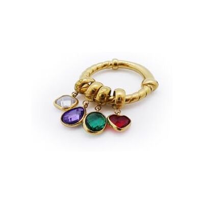 ANJEWELS ANEL-ring, AÇO AL.R2WI23SMC-9 Varumärke, Estándar, Metall, Ingen ädelsten ANJEWELS ANEL-ring, AÇO AL.R2WI23SMC-9 Varumärke, Estándar, Metall, Ingen ädelsten