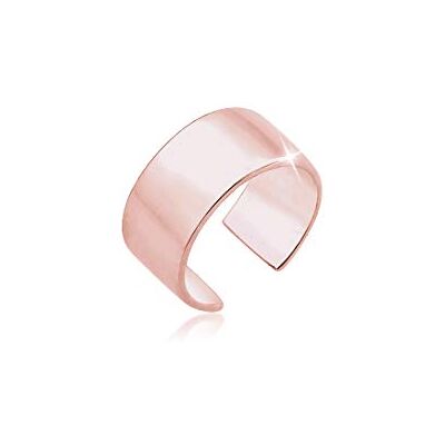 Elli örhängen dam enkel öronmuff basic trend bred i 925 sterlingsilver, Silver, Utan Elli örhängen dam enkel öronmuff basic trend bred i 925 sterlingsilver, Silver, Utan