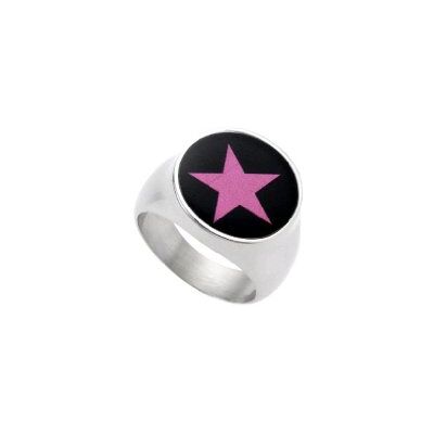 Wildcat ring rostfritt stål Star rosa 347070038 e rostfritt stål, 63 (20.1), cod. 347070038-020 Wildcat ring rostfritt stål Star rosa 347070038 e rostfritt stål, 63 (20.1), cod. 347070038-020