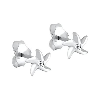 Elli Damörhängen 925 sterling silver kristall e silver,Vit Elli Damörhängen 925 sterling silver kristall e silver,Vit