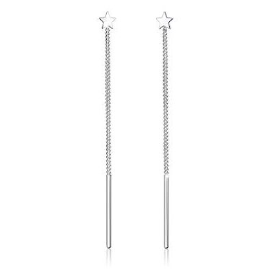 Elli kvinnor silver dinglande och droppörhängen, Sterlingsilver, Ohne Elli kvinnor silver dinglande och droppörhängen, Sterlingsilver, Ohne