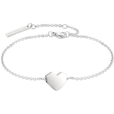 LIEBESKIND Berlin armband med Herz-Anhänger LJ-1478-B-21 silver LIEBESKIND Berlin armband med Herz-Anhänger LJ-1478-B-21 silver