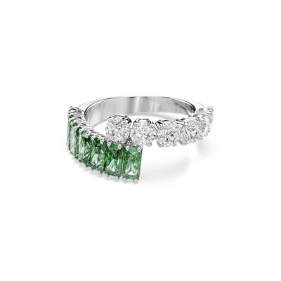 Swarovski Matrix Ring Grön, Rodiumpläterad Swarovski Matrix Ring Grön, Rodiumpläterad
