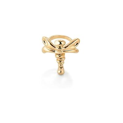 Uno de 50 Uno de 55 18k guldpläterad trollsländring, gult guld, ingen ädelsten Uno de 50 Uno de 55 18k guldpläterad trollsländring, gult guld, ingen ädelsten
