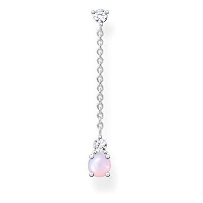 THOMAS SABO boucles d'oreilles simples clous imitation opale argent sterling 925 H2180-166-7 THOMAS SABO boucles d'oreilles simples clous imitation opale argent sterling 925 H2180-166-7