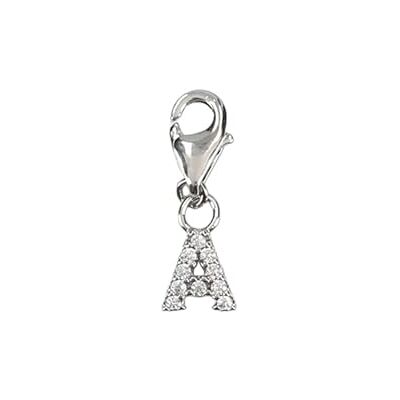 Depesche 11785-001 Charms Express gör-det-själv – hänge för halsband och armband, bokstav A, silverpläterad, som liten gåva, Vanlig, Metall, Ingen ädelsten Depesche 11785-001 Charms Express gör-det-själv – hänge för halsband och armband, bokstav A, silverpläterad, som liten gåva, Vanlig, Metall, Ingen ädelsten