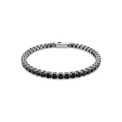 Swarovski Matris tennisarmband, svart, rutenium glänsande Swarovski Matris tennisarmband, svart, rutenium glänsande