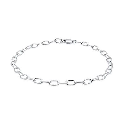Elli armband dam trend cykel kedja berlockhållare i 925 sterlingsilver e silver, colore: silver, cod. 02000328_19 Elli armband dam trend cykel kedja berlockhållare i 925 sterlingsilver e silver, colore: silver, cod. 02000328_19