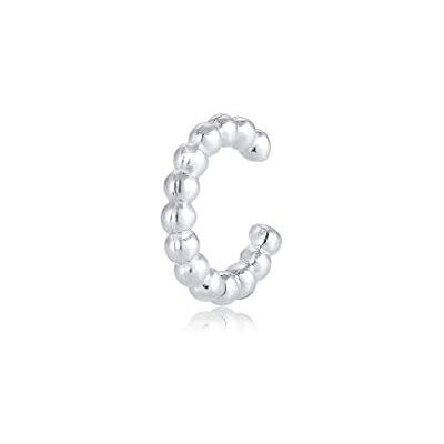 Elli Örhängen enkelt öra manschett boll öra manschett Basic 925 Silver Elli Örhängen enkelt öra manschett boll öra manschett Basic 925 Silver
