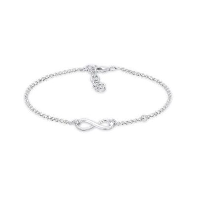 Elli Dam 925 sterlingsilver Xilion slipad diamant armband av längd 17 cm, 170, Fasettsnitt, Diamant Elli Dam 925 sterlingsilver Xilion slipad diamant armband av längd 17 cm, 170, Fasettsnitt, Diamant