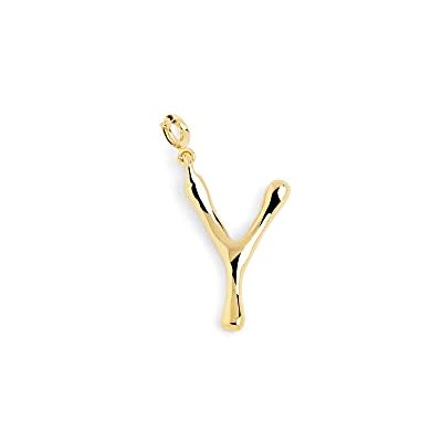 SINGULARU Berlock bokstav XL guld damsmycken, En storlek, Guld, Ingen ädelsten SINGULARU Berlock bokstav XL guld damsmycken, En storlek, Guld, Ingen ädelsten