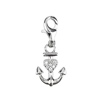 Depesche 11785-088 Charms Express gör-det-själv – hänge för halsband och armband, ankare, silverpläterade, som en liten gåva, Vanlig, Metall, Ingen ädelsten Depesche 11785-088 Charms Express gör-det-själv – hänge för halsband och armband, ankare, silverpläterade, som en liten gåva, Vanlig, Metall, Ingen ädelsten
