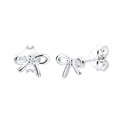 DIAMORE Elli Diamanter Örhängen Kvinnor Rosett Diamant (0,01 ct.) i 925 Sterlingsilver, Smycken, Övrigt DIAMORE Elli Diamanter Örhängen Kvinnor Rosett Diamant (0,01 ct.) i 925 Sterlingsilver, Smycken, Övrigt