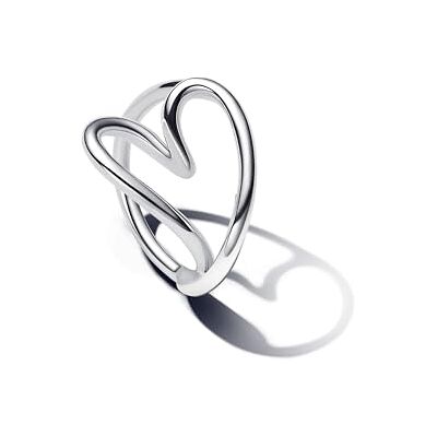 PANDORA Damring i silver 193288C00, 58/18,5, sterling silver, Ingen ädelsten PANDORA Damring i silver 193288C00, 58/18,5, sterling silver, Ingen ädelsten