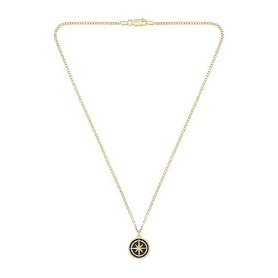 Boss smycken hängsmycke halsband för män i rostfritt stål med gult guldplätering 1580842 Boss smycken hängsmycke halsband för män i rostfritt stål med gult guldplätering 1580842