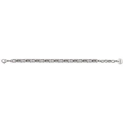 PHEBUS herrarmband rostfritt stål kristall 21 cm, 831–104 PHEBUS herrarmband rostfritt stål kristall 21 cm, 831–104