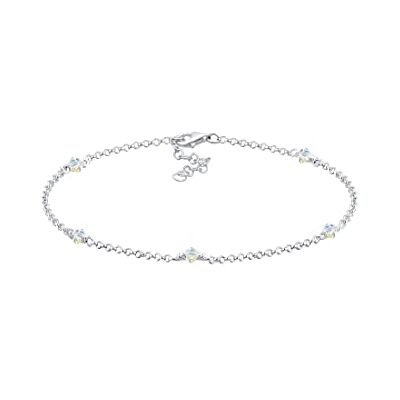 Elli Armband dam basic med kristaller i 925 sterlingsilver Elli Armband dam basic med kristaller i 925 sterlingsilver