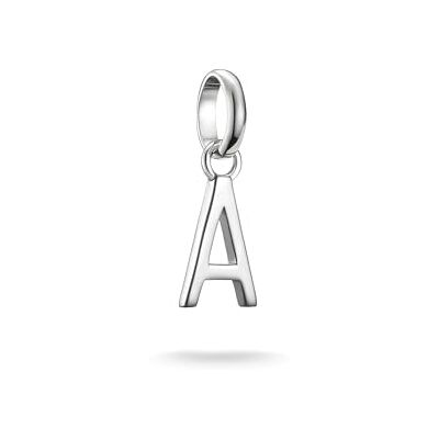 THOMAS SABO Charm Club Connect Charm-Hängsmycke Bokstav Återvunnet 925 Silver THOMAS SABO Charm Club Connect Charm-Hängsmycke Bokstav Återvunnet 925 Silver