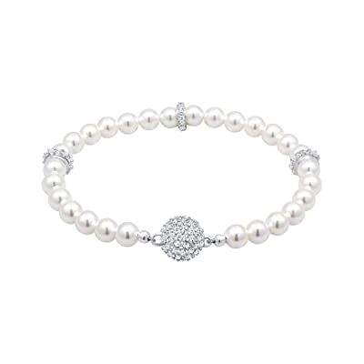 Elli PREMIUM Dam silverarmband med längd 17 cm, 0203840618_17, 17 cm, Kristall Elli PREMIUM Dam silverarmband med längd 17 cm, 0203840618_17, 17 cm, Kristall