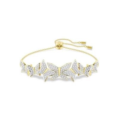 Swarovski Lilia Soft Bangle Gold Shiny Crystal Swarovski Lilia Soft Bangle Gold Shiny Crystal