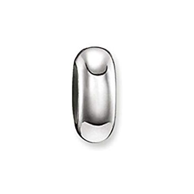 THOMAS SABO damstoppare för halsband armband karma pärlor 925 sterlingsilver KS009-585-12, En storlek, 925 sterling silver, silikon, Ingen ädelsten THOMAS SABO damstoppare för halsband armband karma pärlor 925 sterlingsilver KS009-585-12, En storlek, 925 sterling silver, silikon, Ingen ädelsten