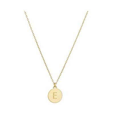 kate spade new york E Mini Pendant, Gold kate spade new york E Mini Pendant, Gold