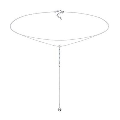 Elli 0108820317_38 Halsband, Silver, 38 cm Elli 0108820317_38 Halsband, Silver, 38 cm
