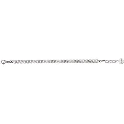 PHEBUS herrarmband, rostfritt stål, 21,5 cm, kristall, 831-103 PHEBUS herrarmband, rostfritt stål, 21,5 cm, kristall, 831-103