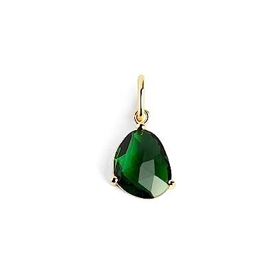 SINGULARU Födelsesten berlock 925 sterling silver berlock med 18 karat guldpläterad finish. Färgstenshänge Berlock kan kombineras med halsband smycken för kvinnor, Eén maat, Silver, Ingen SINGULARU Födelsesten berlock 925 sterling silver berlock med 18 karat guldpläterad finish. Färgstenshänge Berlock kan kombineras med halsband smycken för kvinnor, Eén maat, Silver, Ingen