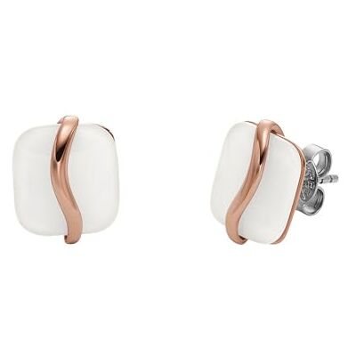 Skagen Fossil Damarmband i rostfritt stål eller mässing med skjutstängning Skagen Fossil Damarmband i rostfritt stål eller mässing med skjutstängning