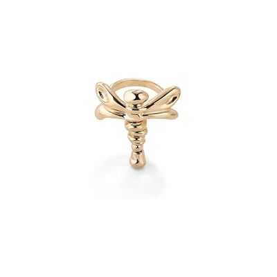 Uno de 50 Uno de 57 18k guldpläterad libelula-ring, Gult guld, Ingen ädelsten Uno de 50 Uno de 57 18k guldpläterad libelula-ring, Gult guld, Ingen ädelsten