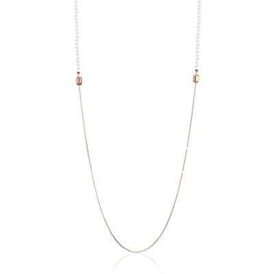 caÏ dam dam halsband urban classics 925 sterlingsilver roséguld e silver, colore: Achat vit, cod. C1602N/90/83/100 caÏ dam dam halsband urban classics 925 sterlingsilver roséguld e silver, colore: Achat vit, cod. C1602N/90/83/100