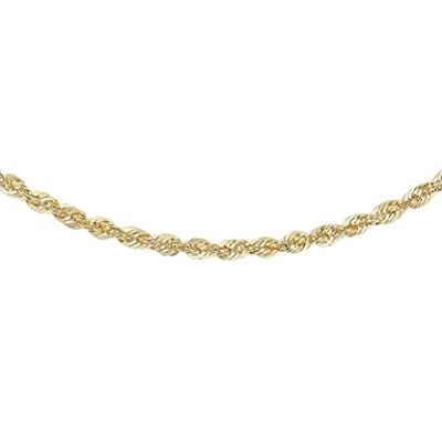 CARISSIMA dam 9 ct gult guld 2 mm repkedja halsband e gult guld, colore: Guld, cod. 1.19.8475 CARISSIMA dam 9 ct gult guld 2 mm repkedja halsband e gult guld, colore: Guld, cod. 1.19.8475