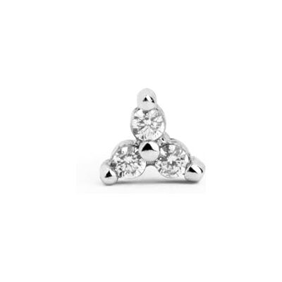 SINGULARU Trebol löst örhänge 925 sterling silver örhänge med 18 karat guldpläterad finish. eller rodium tryckmutterlås löst örhänge damsmycken, Eén maat, Silver, Ingen ädelsten SINGULARU Trebol löst örhänge 925 sterling silver örhänge med 18 karat guldpläterad finish. eller rodium tryckmutterlås löst örhänge damsmycken, Eén maat, Silver, Ingen ädelsten