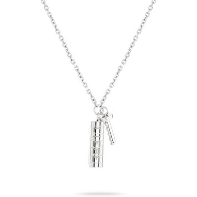 LIEBESKIND Kärleksbarn Berlin halsband LJ-1411-N-45 silver, 45, Rostfritt stål, Ingen ädelsten, Dam LIEBESKIND Kärleksbarn Berlin halsband LJ-1411-N-45 silver, 45, Rostfritt stål, Ingen ädelsten, Dam
