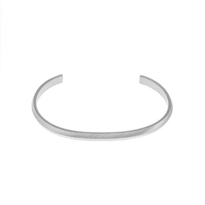 Fossil Rostfritt stål med öppen armring för män Fossil Rostfritt stål med öppen armring för män