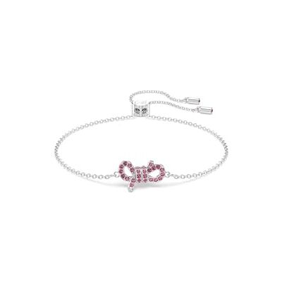 Swarovski Lifelong Bow Armband, Rosa kristallpavé Swarovski Lifelong Bow Armband, Rosa kristallpavé